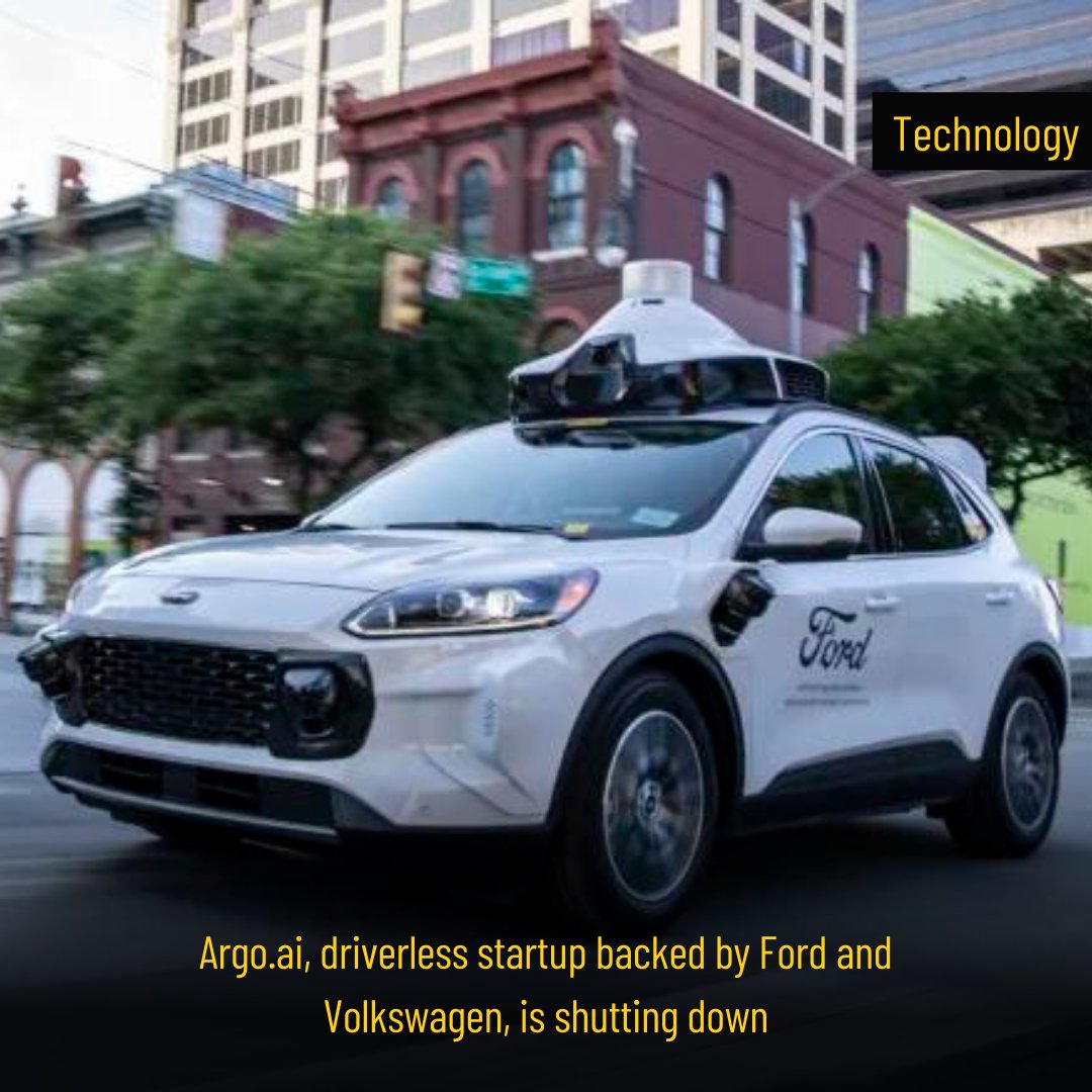 foundertalkspro's tweet photo. Autonomous vehicle startup Argo AI is shutting down. Argos is backed by Ford and Volkswagen. Founder Talks USA
https://t.co/VOS7oWMo7H
#startups #news #foundertalksnetwork #FounderTalks #argosai #argos #ford #volkswagen #selfdrive #selfdrivingcars #foundertalksusa https://t.co/RPjAZQm4IP