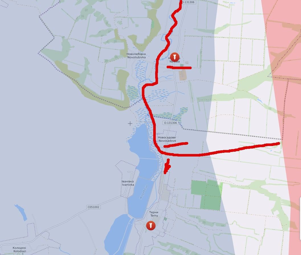 khalediskef's tweet photo. #Russian_forces take control of #Nevskoye and #Novosadovo (#Svatov direction).
#Russia #Ukraine #Russia_Ukraine https://t.co/YTNSMlN4f2