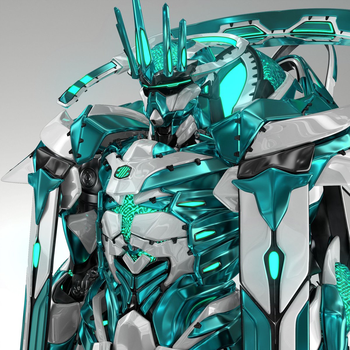GRAYCRAFTnft's tweet photo. [New Mech Found!]

Presenting the Kindred, the second Omega of the GC x @SMUDGESTORE Universe. 

Bringing balance to the battlefield, ensuring that only hope and righteousness prevails 🫡🤖

Who's minting this on 16 Nov? https://t.co/wNqTJuiZt3