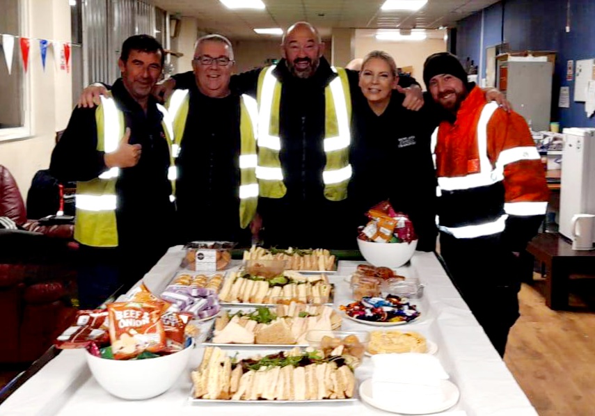 Did someone say buffet day?!....another small celebration of #NationalLorryWeek here at @Newland_Express to thank our drivers and transport teams for their hard work and high standards. #hgvheroes #thankyou #transport #logistics