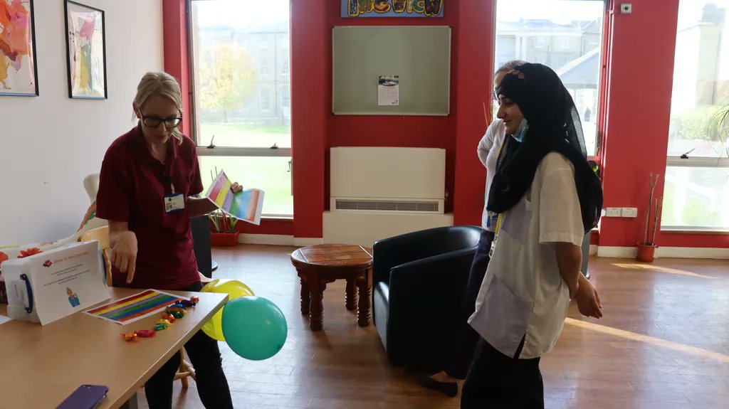 RHNuk's tweet image. October marks #AAC Awareness Month
Compass our assistive and rehabilitation technology service held fun activities to demonstrate some of the AAC technology. Essential for many patients and residents, giving them the ability to communicate and interact with the world around them
