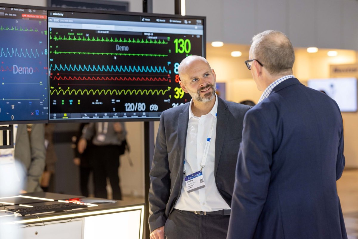 MindrayUK's tweet photo. Lots of interesting discussions at #ESICM22 this week as visitors explored how the data integration and workflow optimisation in our fully connected #ICU solution can support high-quality #intensivecare.
Find out more about our connected solutions at: https://t.co/BVifpZ1xzX https://t.co/oKdnKveDMc