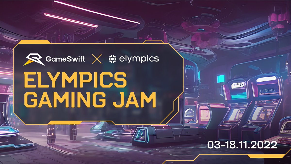 Join us for the #ElympicsJAM - a free online hackathon for builders eager to create their first #blockchain game! ✅tune in for @elympicsgames workshops ✅connect with other #game devs ✅take up a new challenge💪 Secure your seat!👇 🗓3-18 Nov 2022 📍bit.ly/ElympicsJAM