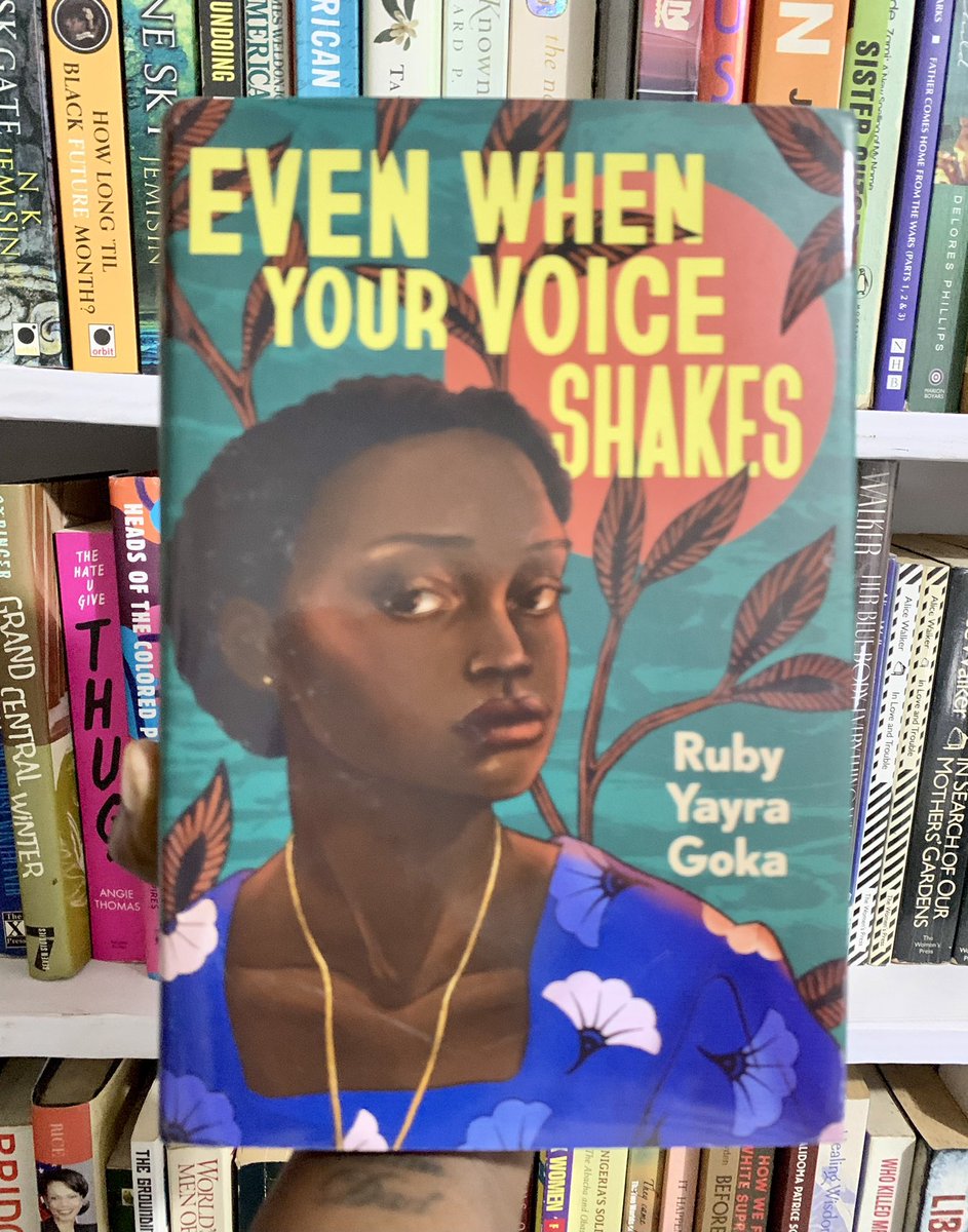 loatad_org's tweet photo. #thanksgivingthursday Sending gratitude to friend of LOATAD, Ruby Goka (@rygoka) 🇬🇭 for donating 2 copies each of her YA novel, Even When Your Voice Shakes and Trotro Trio: Blast to the Past to our Little LOATAD at Gem Star School in Ashaiman &amp; the new #mudLIBRARY in Nsutam 🙏🏿💕 https://t.co/7AC0rxG22P