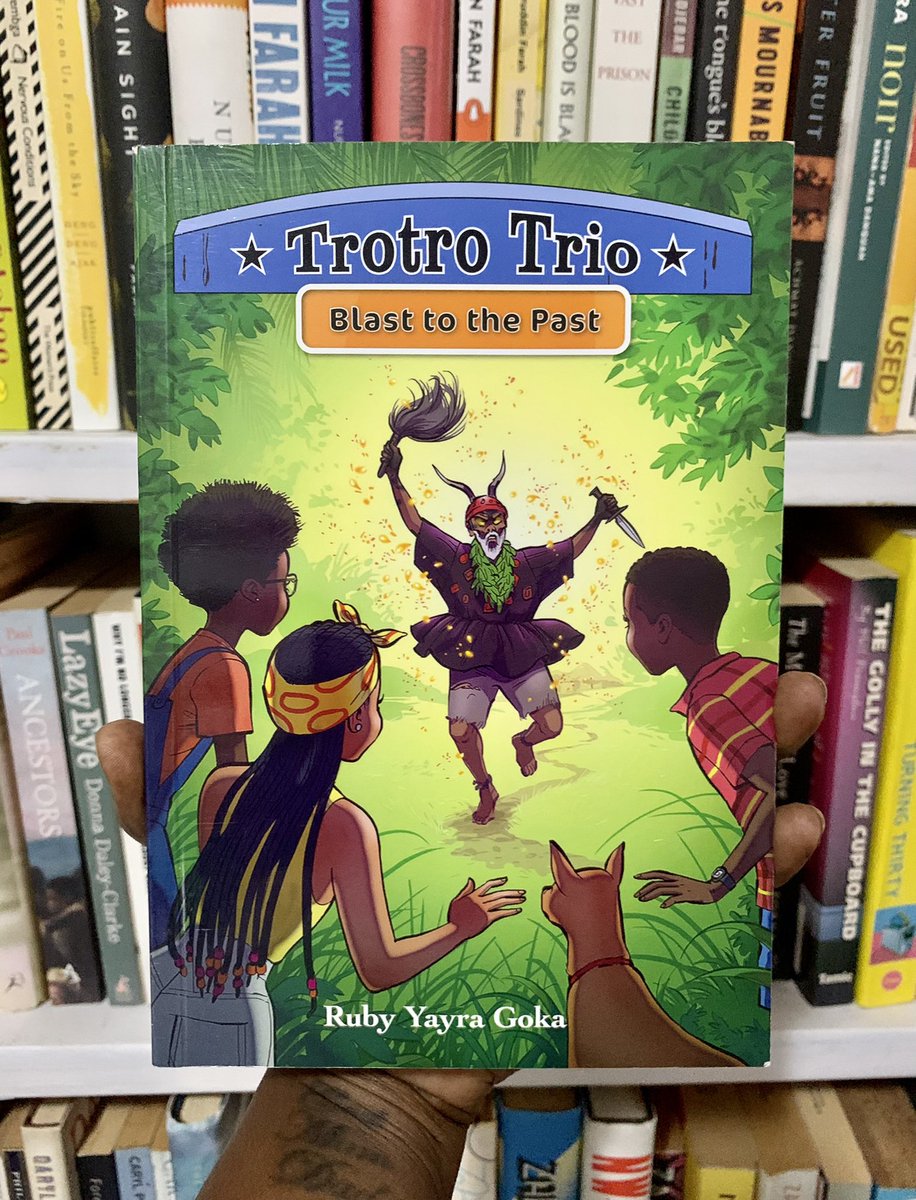 loatad_org's tweet photo. #thanksgivingthursday Sending gratitude to friend of LOATAD, Ruby Goka (@rygoka) 🇬🇭 for donating 2 copies each of her YA novel, Even When Your Voice Shakes and Trotro Trio: Blast to the Past to our Little LOATAD at Gem Star School in Ashaiman &amp; the new #mudLIBRARY in Nsutam 🙏🏿💕 https://t.co/7AC0rxG22P