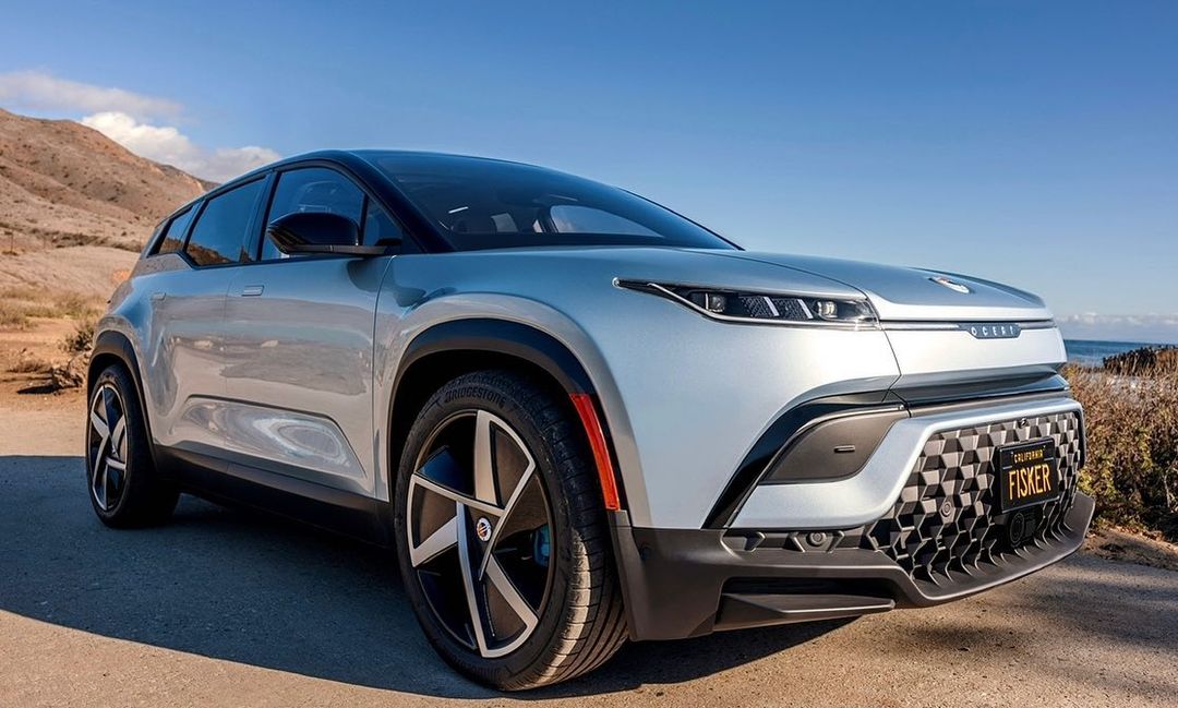 Off the Oslo motor show !! Fisker Ocean electric SUV..... #Fisker #love #automotive #Oslo #Norway