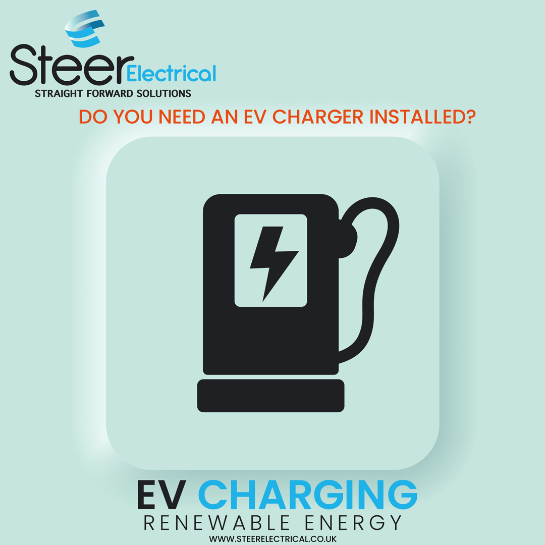 W: steerelectrical.co.uk

#electricvehicles #evchargingstation #evchargers #electricvehiclecharging #electriccars #tesla #emobility #charger #thefutureiselectric #electriccarcharger #renewableenergy #greenenergy  #accharger #electrical #evcar #cleanenergy #fastcharging