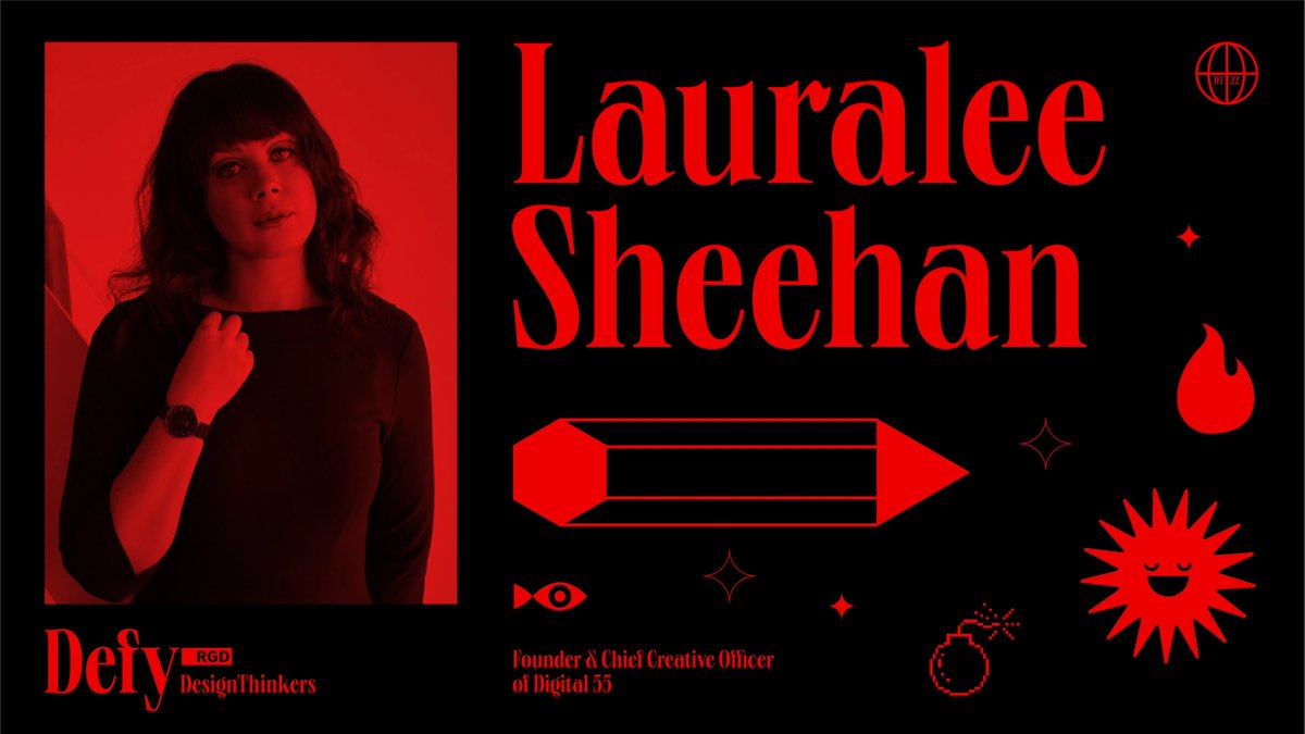 digital_55's tweet photo. TODAY! D55's Lauralee Sheehan is speaking at #DesignThinkersTO! In this interview, she shares some thoughts on digital design and rediscovering your passion. “I always look at digital design as a way to augment and support IRL connection.”
https://t.co/dAlpfxPZnB https://t.co/5a9oeGtrRQ