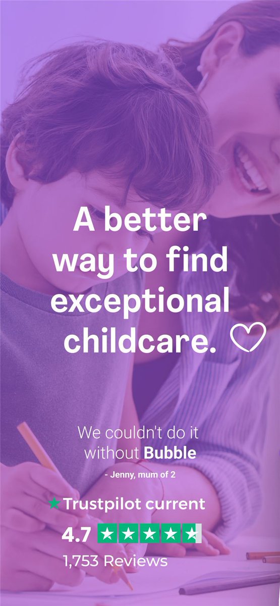 <a href="/bubbleChildcare/">Bubble childcare</a> is up for Best Mobile App of the Year - 2022. See how they make it simple childcare for busy lives: book and find brilliant sitters and nannies recommended by your friends and community. Learn more here: bit.ly/3DDa7Vz