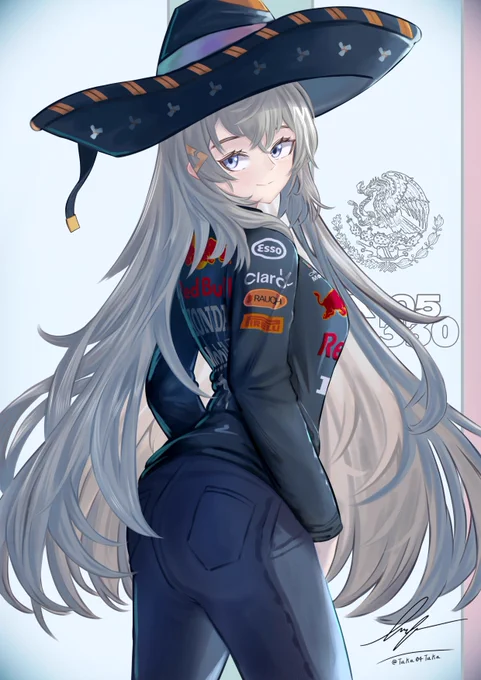 FX-05 from  posing as  The   Ministry of Defense#F1 #MexicoGP #MexicanGP #Vamooos #GirlsFrontline #少女前线 #ドルフロ 