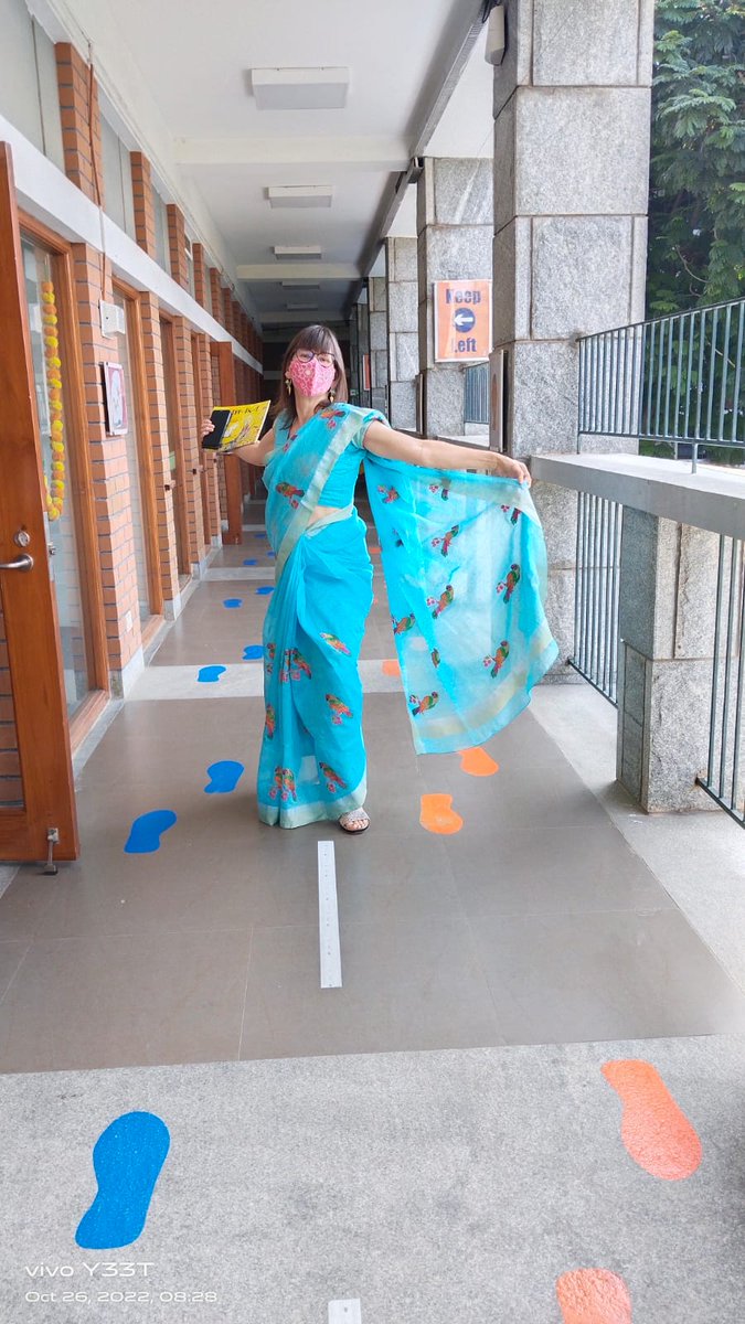 BabuFiona's tweet image. On my way to meet Mr. Babu so we can share a story with #AISCGrade4 for the India month bilingual read aloud! Mr. Babu read in Malayalam while Mrs. Babu read in English.
#AISCElementary