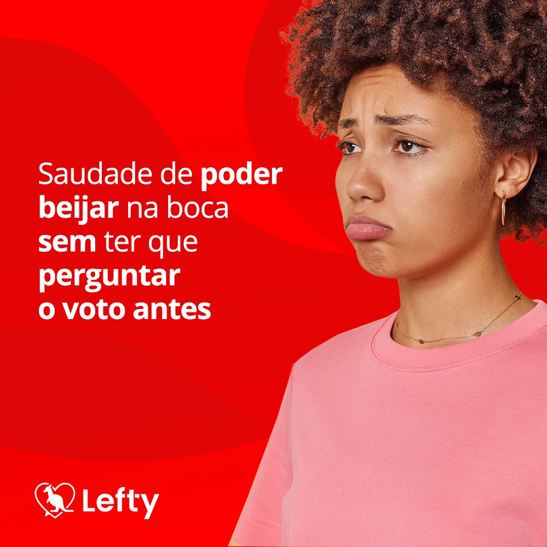 fyradatingbr's tweet photo. Pelo menos, estando no Lefty, você vai ter certeza de que o beijo pode rolar com uma pessoa na mesma vibe política que a sua.
#leftyapp #leftyappbr #crush #esquerda #amordeverdade #partidao
#crushideal #politica #app #namoro #pessoaideal #esquerdabrasileira
#beijo #beijodeverdad https://t.co/RBD4A2GnqC