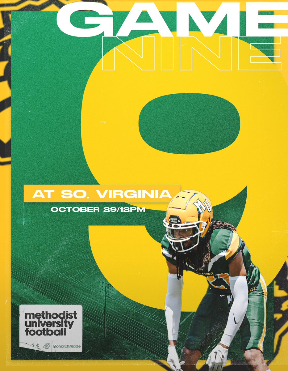 Methodist_FB's tweet photo. Week 9️⃣ https://t.co/CpDcSzE9dp