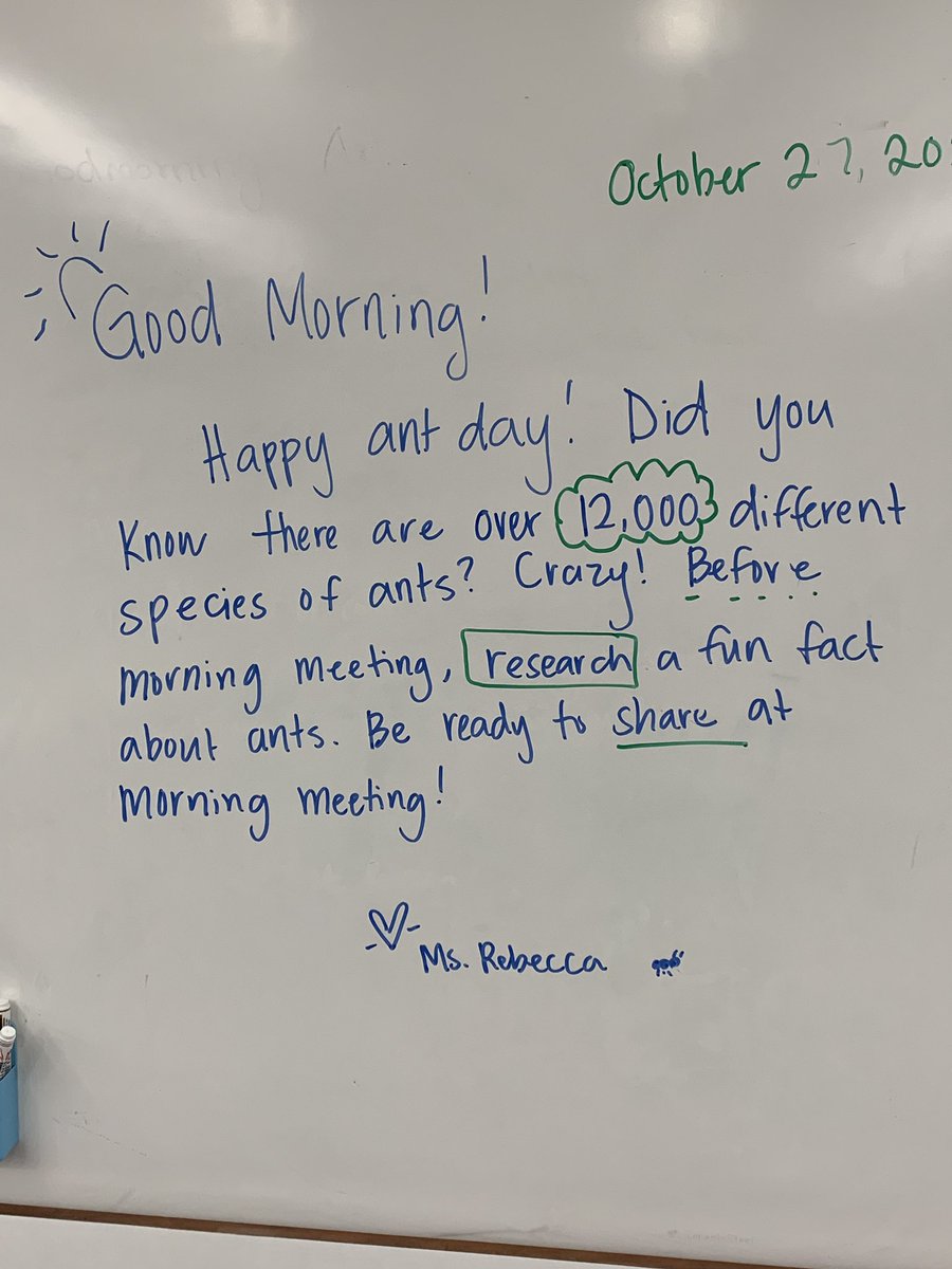AISCElementary's tweet image. A fun way to start the day - students researching interesting ant facts to share during morning meeting. #AISCElementary #AISCGrade5