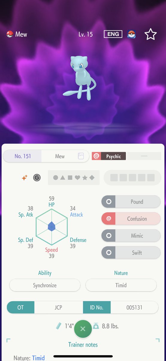 Looking for home stamped zeraora 
For trade shiny pogo stamped mew 
#mew #pokemon #pokemontrade #zeraora #PokemonScarletViolet #PokemonGO #PokemonGOHalloween #Pokemonleaks