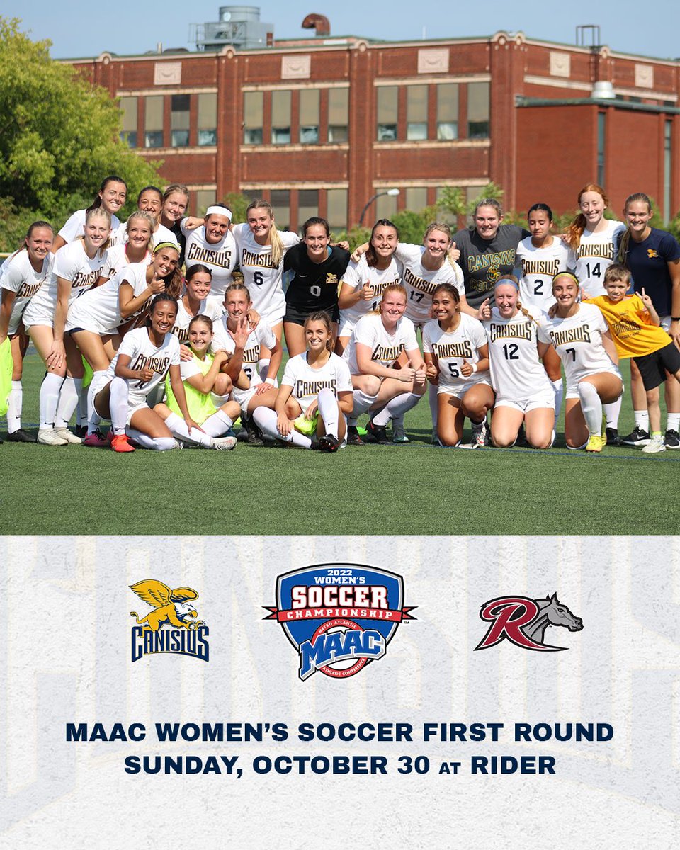 The location is set.

#Griffs | #MAACSoccer