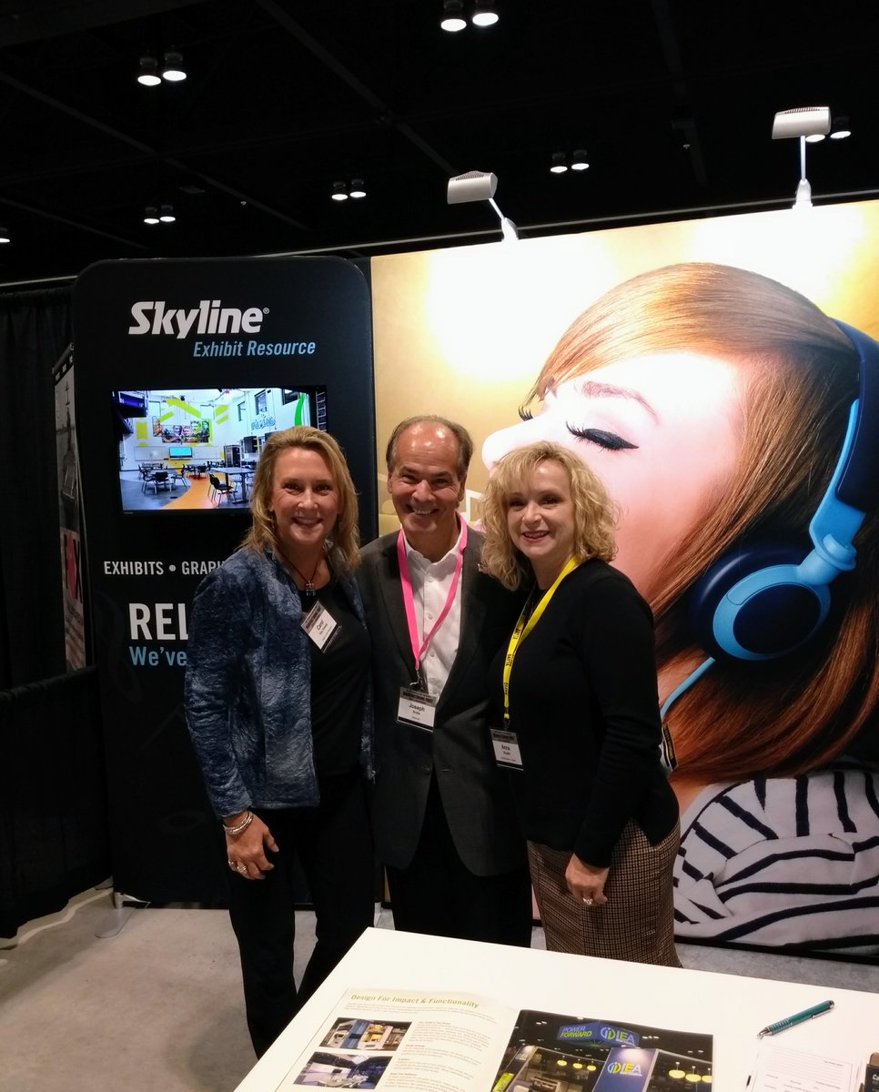 ScalaJoseph's tweet photo. Great day of #Networking & building #Automation Prospects, at yesterdayβs Manufacturing First Expo #MfgFirst in #GreenBay at @reschcomplex . With my friend & Architect of this Event, Brian of @insightpubs ; & Carol & Anna of Skyline Exhibit Resource. @1stBusinessBank @NEWmfg https://t.co/2P7Jgt8BDd