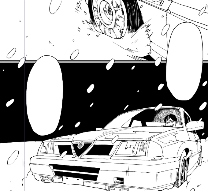 往年の〇風センセリスペクトなタッチで描き始めたけど擬音はローマ字のがいいんだろうか(誰得 