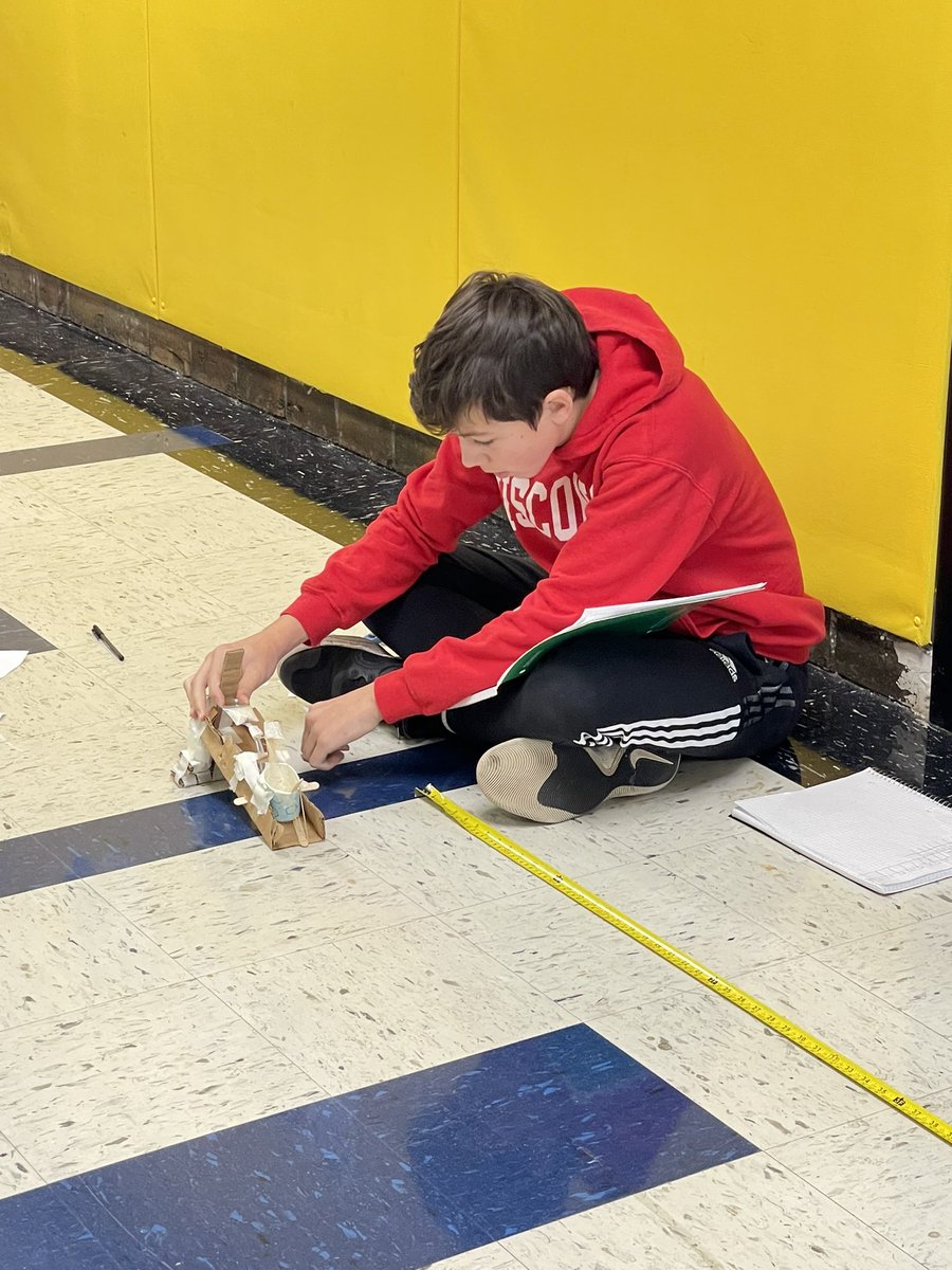 MisterDuffyCTE's tweet photo. @ETHSWildkits @PLTWorg Intro to Engineering Design Ss working through the #redesign of their launching devices. Using the #DesignLoop to modify their product based on updated #design requirements #WildkitEngineering #LearningByDoing @curtisPLTW https://t.co/t57U9qEcOf