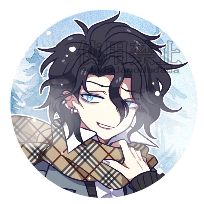 ちょい季節早いけどお友達のアイコン用に描いたフレディ 