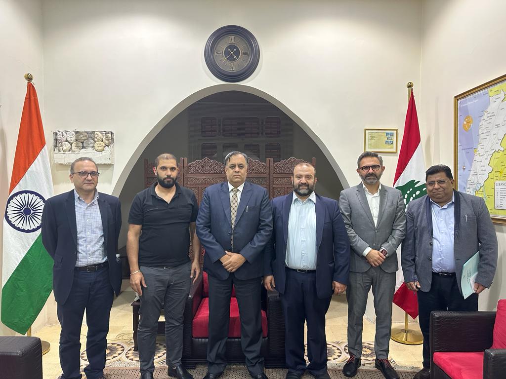 India in Lebanon on Twitter "Ambassador Dr Suhel Khan met with a