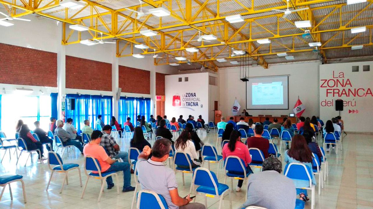 #Zofratacna🗣️| El pasado sábado 22 de octubre, se llevó a cabo una capacitación al personal de ZOFRATACNA como parte de las actividades de PRECERTIFICACION ISO 9001:2015.