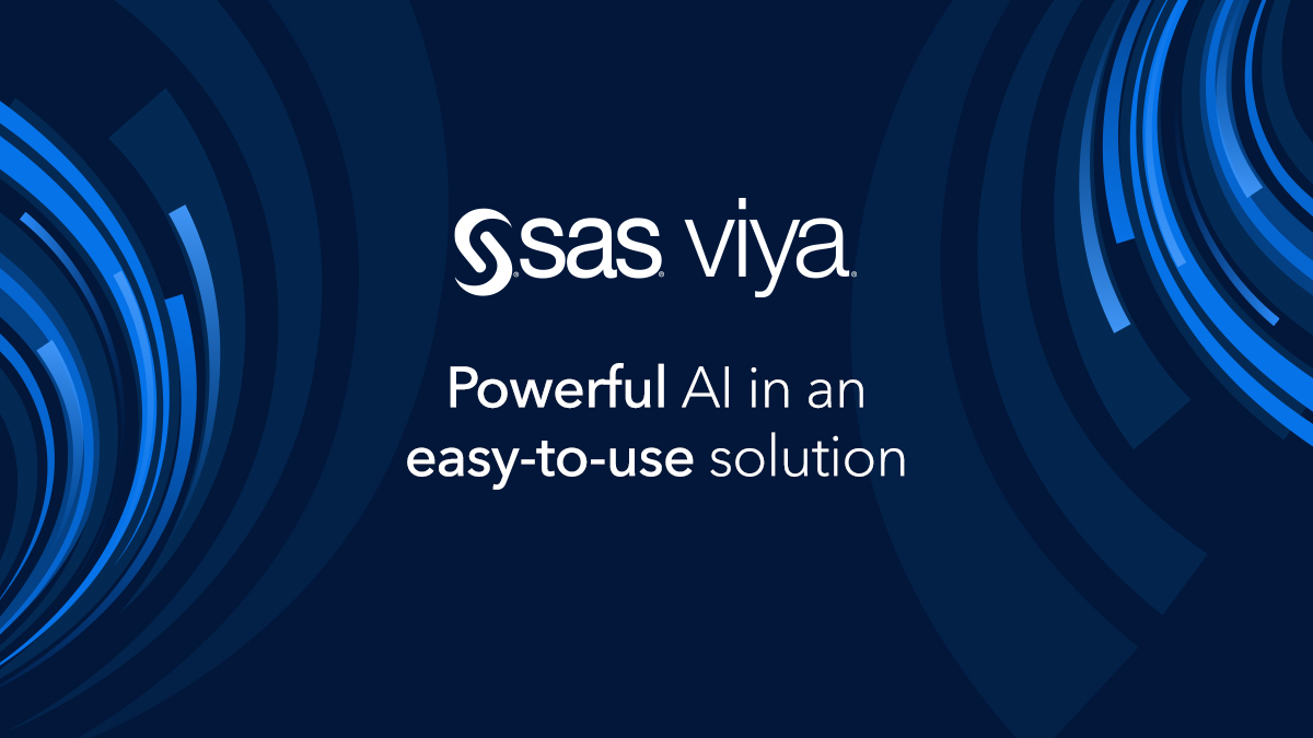 Powerful. Explainable. Flexible. And now in a click. SAS Viya is now available on the Microsoft Azure Marketplace. 2.sas.com/6017MUqNW #AI