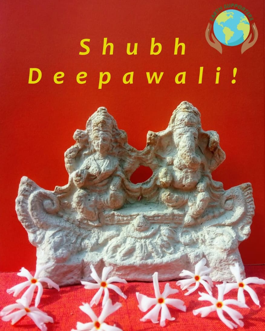 alkasaran's tweet photo. Irrespective of whether Laxmi Mata-Ganesh ji get imprinted on our currency or not,please do plant these seed embedded papier mache Laxmi- Ganesh idols for an improved ecology 🌱 🪴 🌳 https://t.co/CFIQ7MIBf1