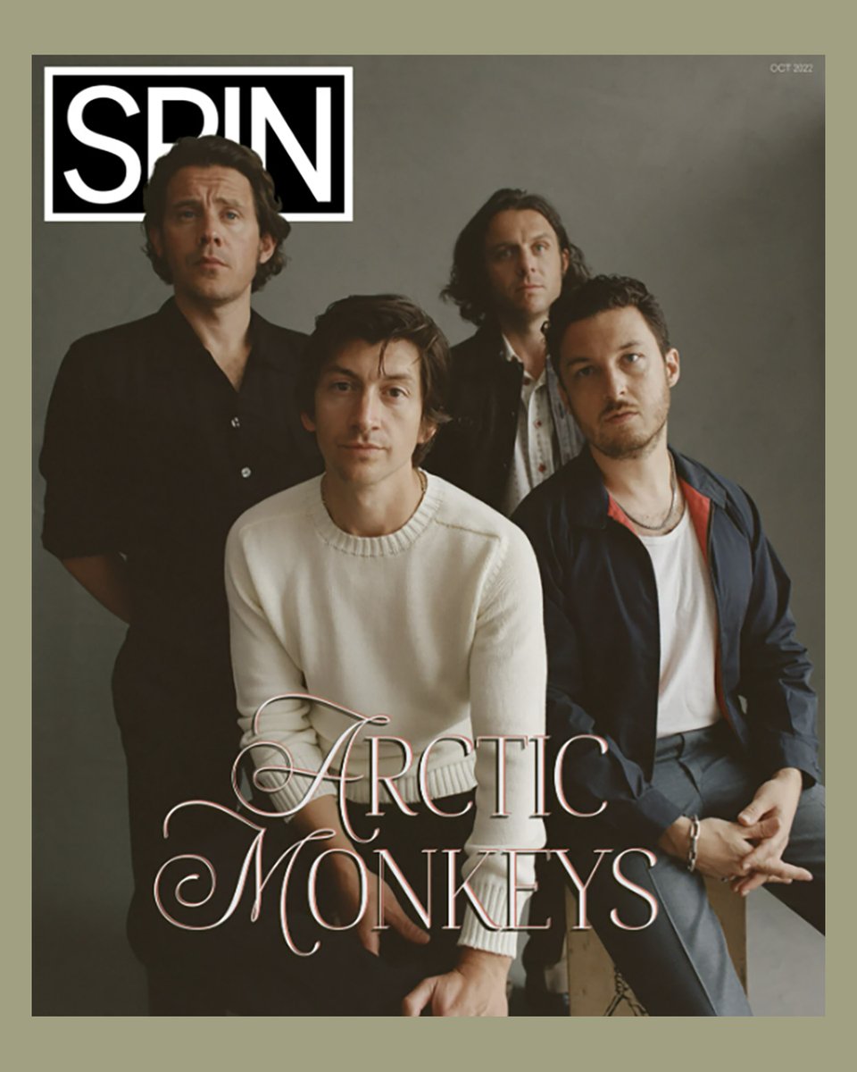 🕮 @ArcticMonkeys in @NME, @rock_and_folk and @SPIN.