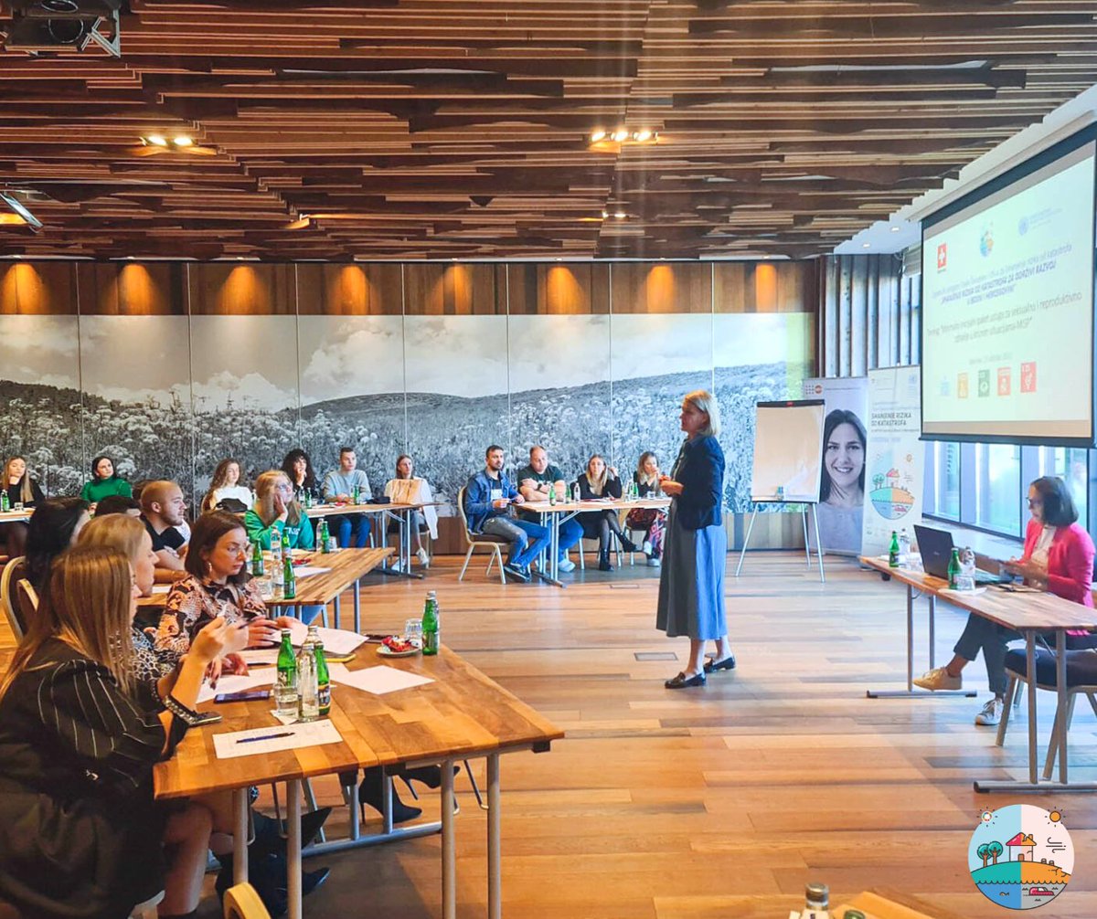 UN_BiH's tweet photo. Strengthening #DRR capacities of 🇧🇦 local communities: Kalesija, Kakanj, Bihać, Banja Luka, Srebrenica & Bijeljina!
All with a #MISP training, held for 36 young persons today at Jahorina - crucial for crisis preparedness. #SWISSUN4 #EarlyAction w 🇨🇭🇺🇳 https://t.co/q9btMr5qHh