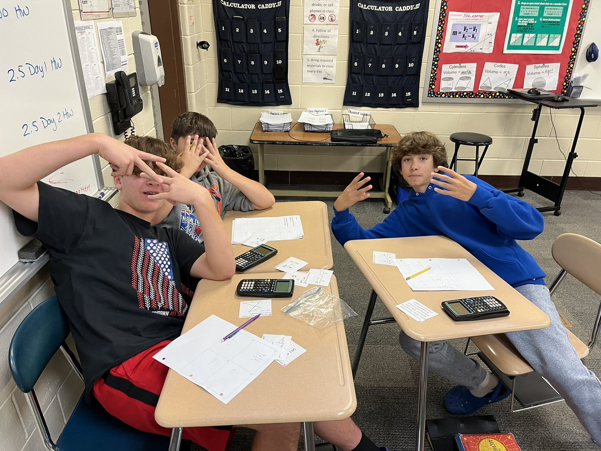 RapsAlgebra1's tweet photo. So much fun reviewing for the test! https://t.co/UeYsm8qAhS