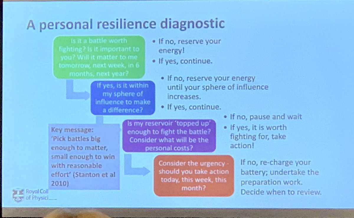 Consider this pathway as a personal resilience diagnostic tool. #ICRE2022