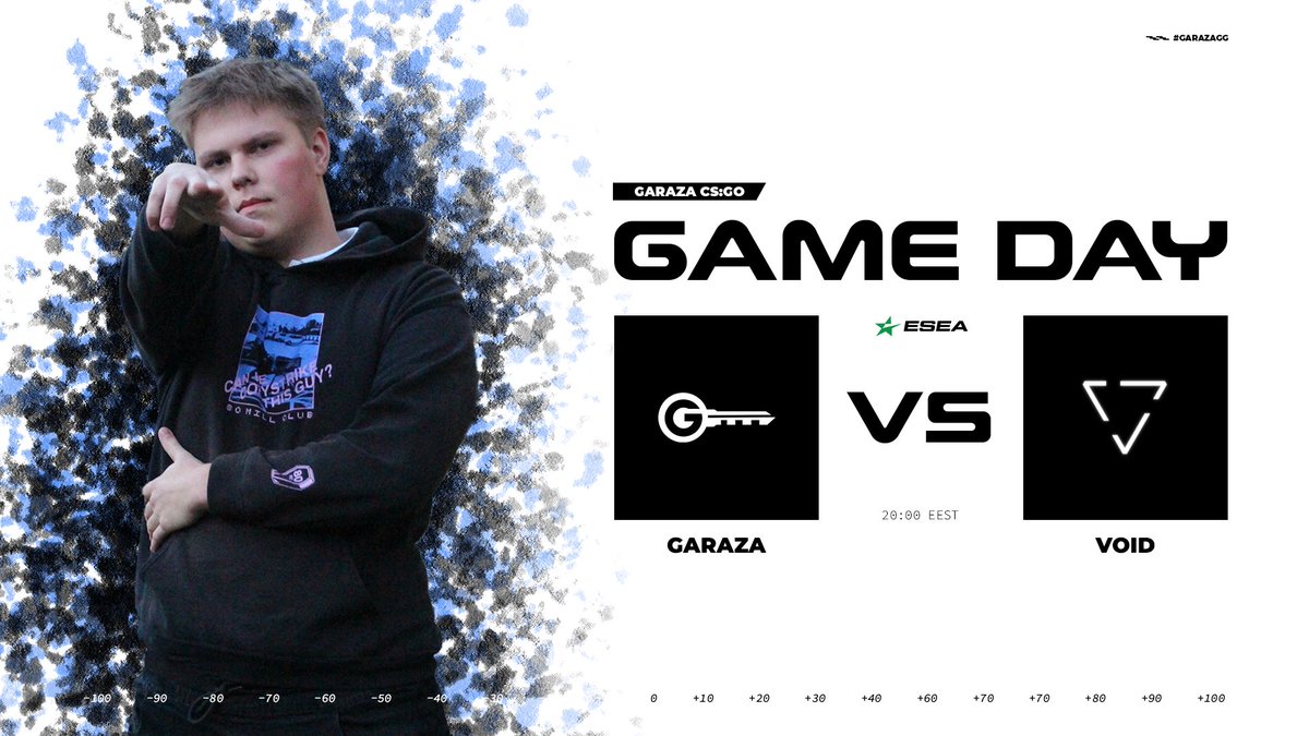 GARAZAgg's tweet photo. 💥GAME DAY

We're facing off against .@voidapparat @ 20:00 EEST

🎙️The match will be casted by the one and only .@Pauls_S1D!
📺https://t.co/JqrUF5Vh4I

See y'all there! https://t.co/NwMD50Xx7m