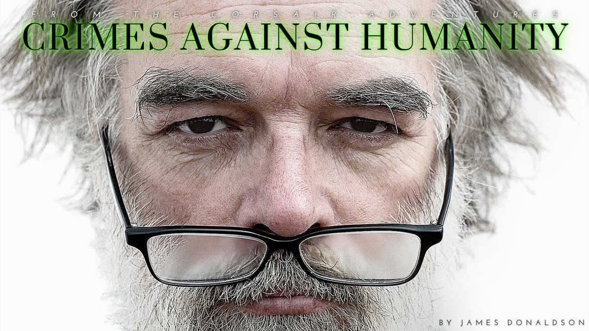 CorsairAuthor's tweet photo. CRIMES AGAINST HUMANITY - Science, magic and a secret society vs the Corsair! 

https://t.co/rnuHny8KDD

#CrimesAgainstHumanity #CorsairAdventures #lizardpeople #UFO #UAP #aliendeception #flyingsaucer #aliens #reptilians #secretsociety #UFOdeception #supernatural #paranormal https://t.co/1Lp1XgYyw1