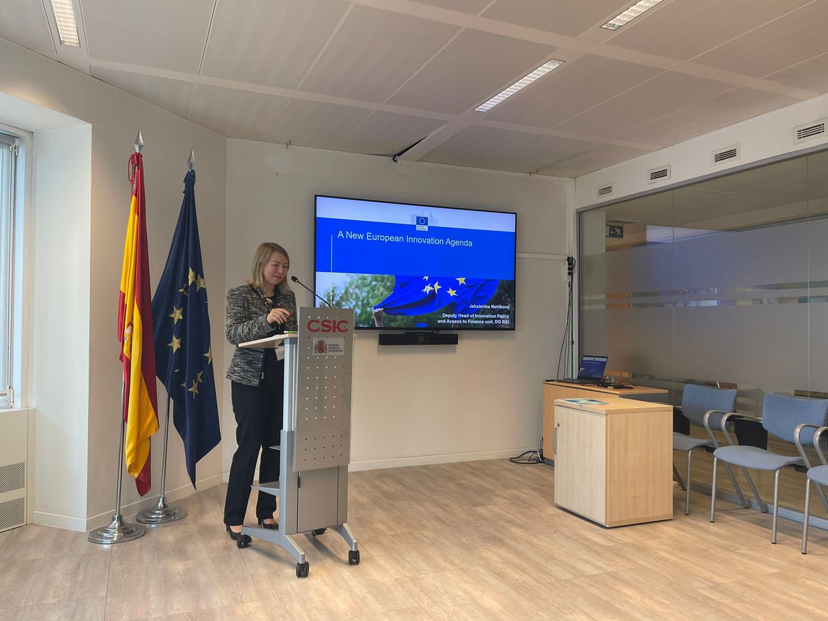 SenenaCorbalan's tweet photo. Continuamos la misión de trabajo a #Bruselas 🇪🇺de #RedOE de @Crueuniversidad
Second day starting our meeting with European Commission representatives @JLAlbacete @JNovikova3 @mla_eu to talk about #ResAssessment #NewInnovationAgenda #HE_EIC
Thanks a lot!! https://t.co/AZuanNSt54