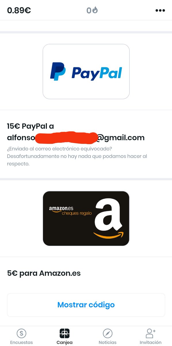 Alfonso06096668's tweet photo. La mejor forma de ganar dinero en internet sin mayores complicaciones es hacer encuestas. En mi caso recomiendo la aplicación "Poll Pay", con la que ya he podido sacar y usar 50€. Dejo aquí mi código con el que puedes empezar con 0,23€ 😉

DMM9PLW37C

#pollpay #Encuesta #dinero https://t.co/oTSSkzwak1
