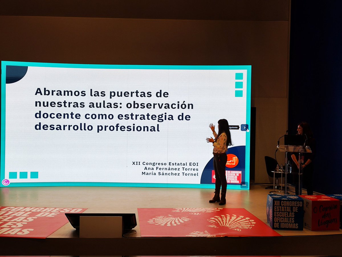 Ana y María de <a href="/EOIMurciacentro/">EOI Murcia</a> nos invitan a abrir las puertas de nuestras aulas 👏 youtu.be/itRFjzQICJU <a href="/12CongresoEOI/">XII Congreso EOI Galicia</a>