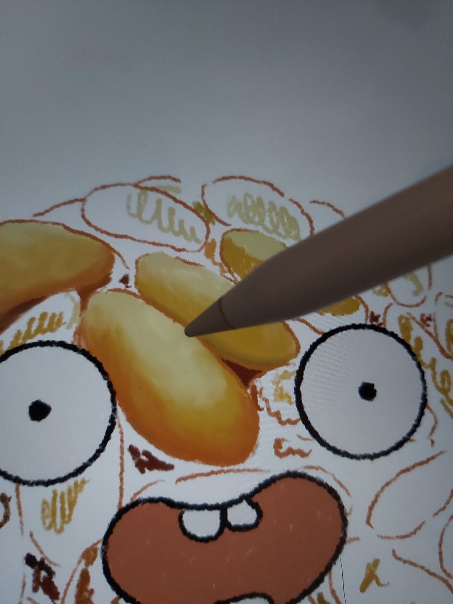 Eliimperio's tweet image. XD new friend for Castanyeta!

#VtuberES #panellet #Halloween