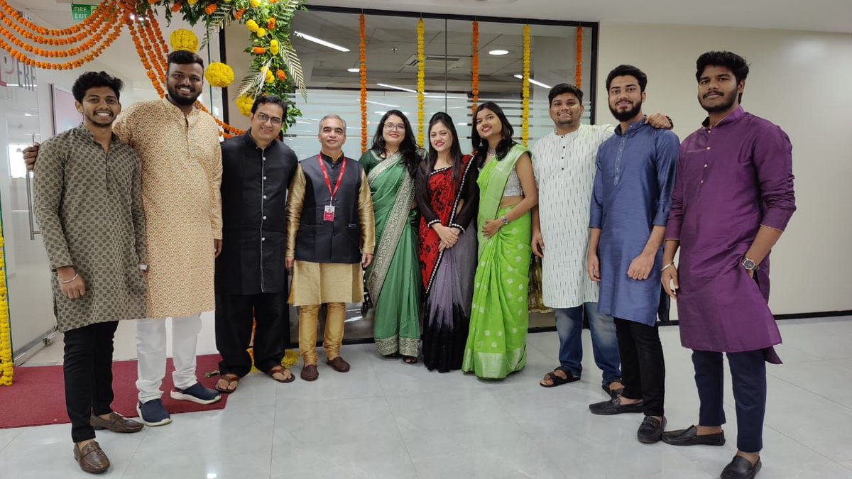 Our India team had a joyous Diwali celebration this week in the office. There was food, colleagues dressed up in traditional attire, and tons of opportunity to gather and take pictures. 📸 #HappyDiwali #PerficientIndia