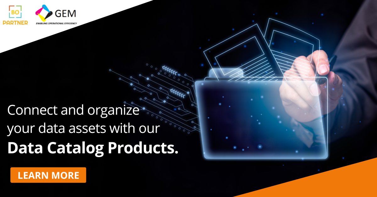 Connect and organize your data assets with our Data Catalog Product. Learn More about our intelligent data cataloging and metadata management. partnerbo.co/data-catalog

#datacatalog #data #dataintegration #dataanalytics #Business #informaticasilverpartner #informatica #data #busin