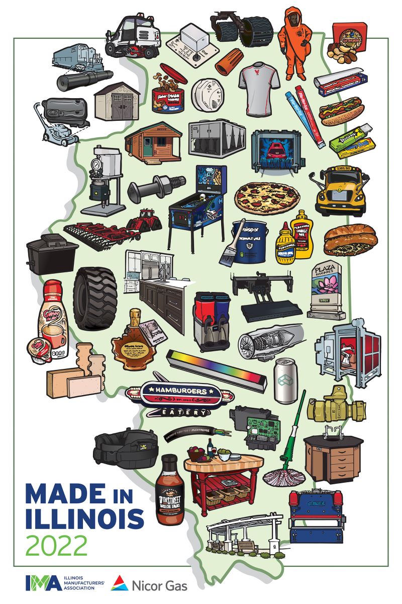 Cool things are made in @CountyKankakee and across Illinois. As we celebrate our #manufacturers, we celebrate the hard work of the employees to make and create so many essential products.

#manufacturingmonth #madeinillinois
@Nicor_Gas, @IMA_Today, @IMECillinois