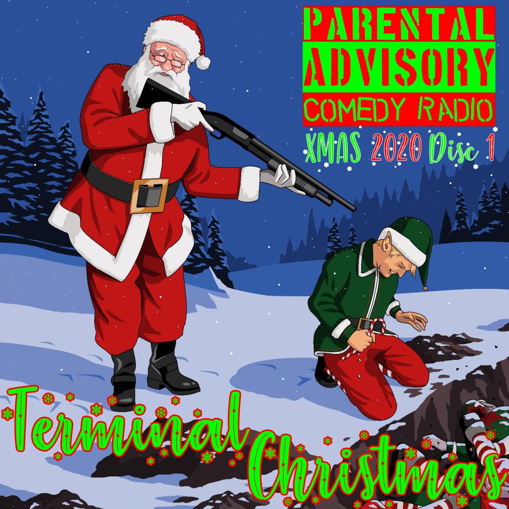 You probably don't want to see Disc 1 but here. 

No. I did not draw that. I have zero artistic ability beyond arranging things on a page or manipulating audio in editors.