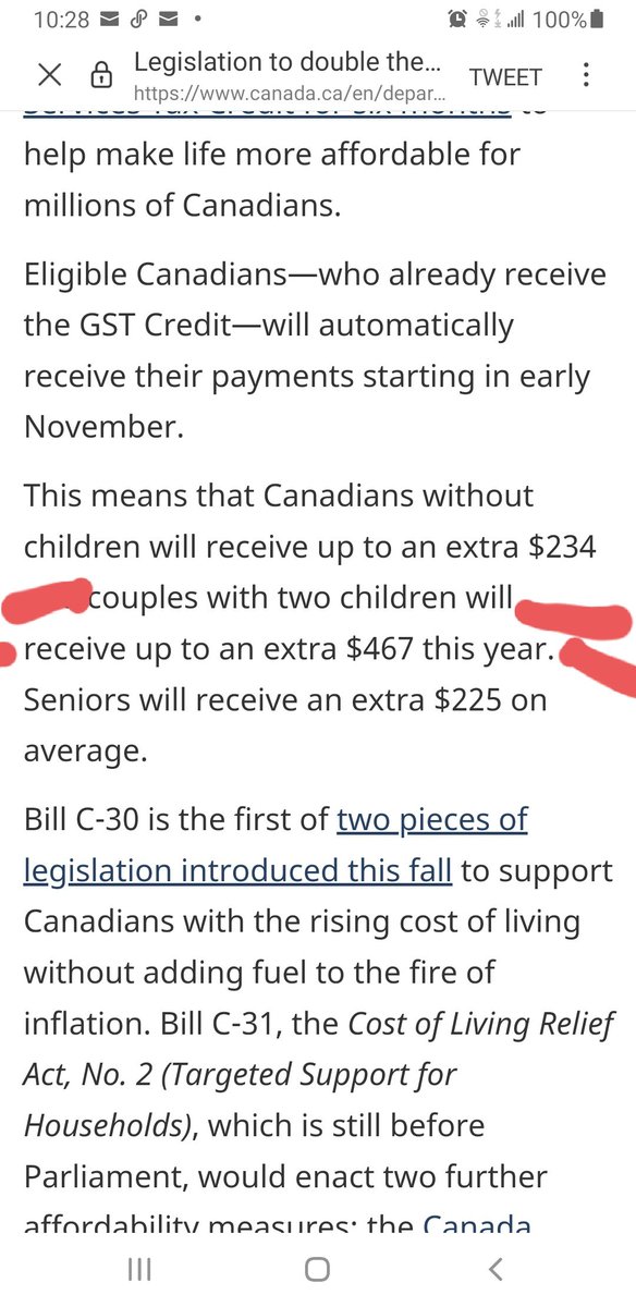 SBellie2016's tweet photo. @KatieBridget6 @CanRevAgency I think you are entitled to $467 if I am reading it correctly... hope that helps. https://t.co/U3I8Wj1xps