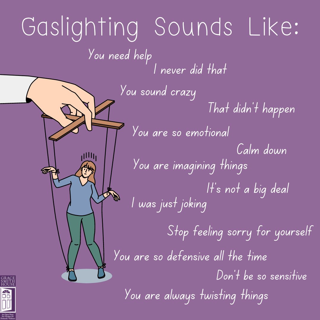 Gaslighting can be a powerful and frightening part of domestic violence, leading victims to question if they can even trust themselves.

#dvam #dvam2022 #every1knowssome1 #domesticviolenceawarenessmonth #domesticviolence #domesticviolencesurvivor #weareresilient #hudsonvalleyny