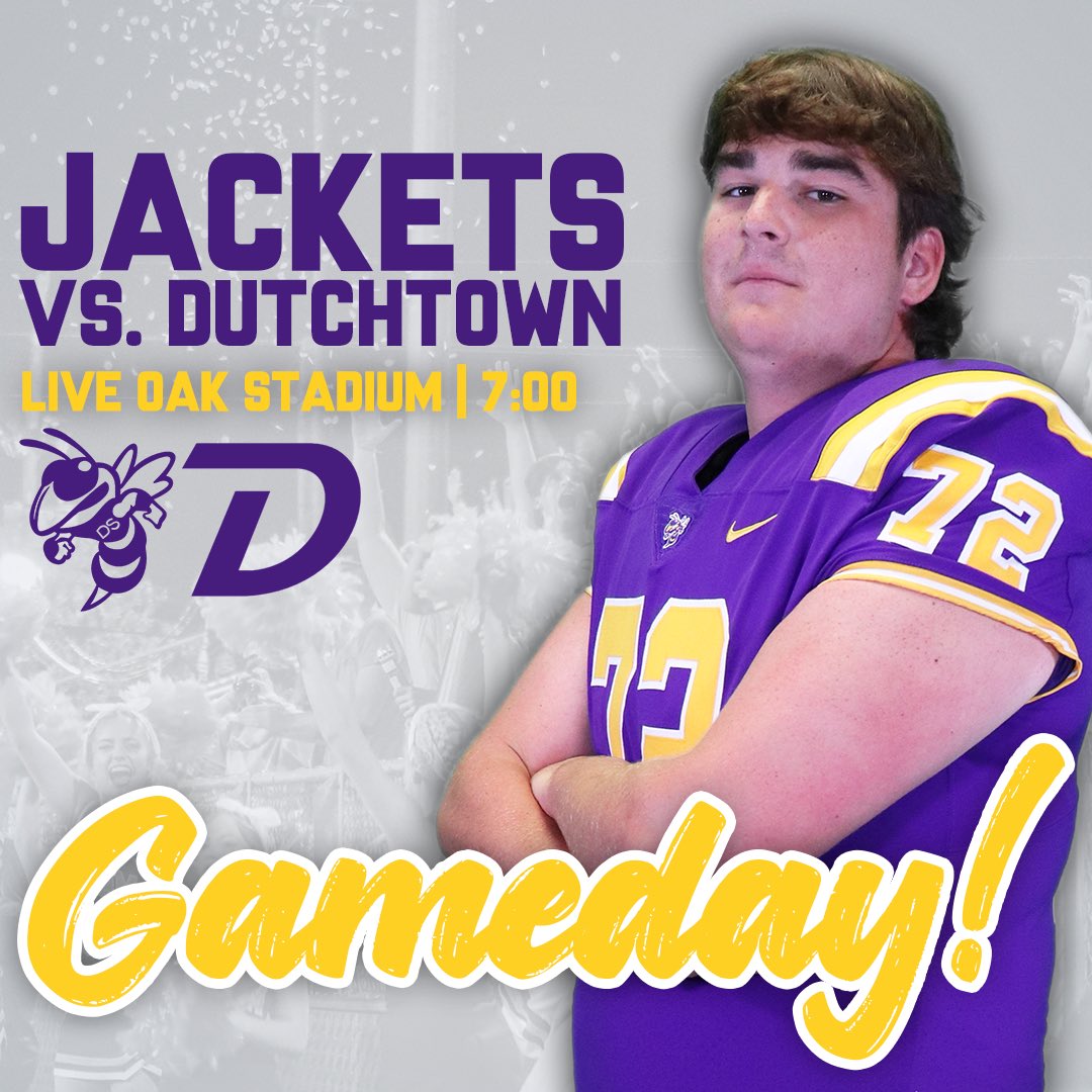 GET UP IT’S GAMEDAY! 🏈

🆚 Dutchtown
📍 Live Oak Stadium
⏰ 7:00

Come out tonight and cheer on <a href="/denhamspringsFB/">Denham Springs FB</a> in a huge district game against Dutchtown! It is also Senior Night as we honor the Class of 2023