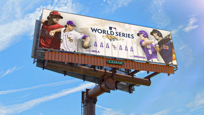 Tigers Representin’ Our World Series billboards are live statewide!