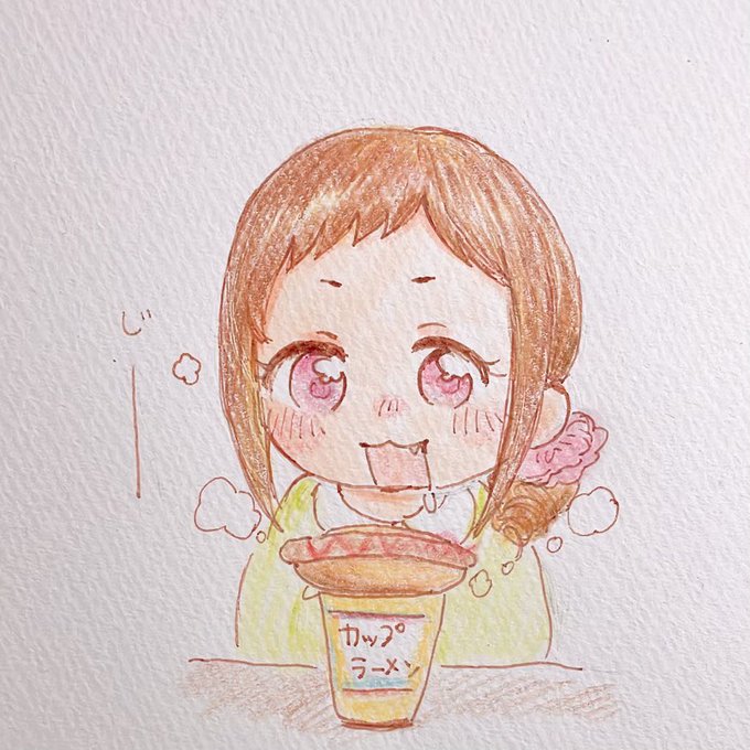 夜食がおいしいじかんですね フゴフゴ(みちるちゃんに全力投票中!) 