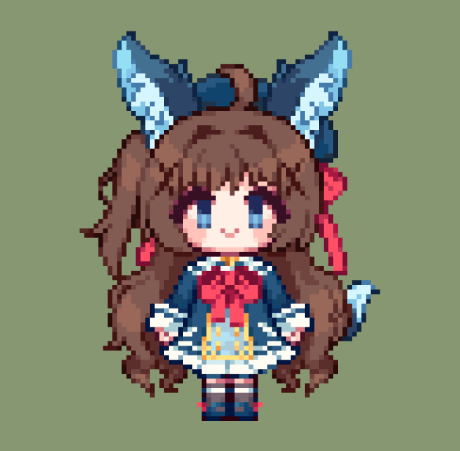 「Commission work#pixelart #pixel #pixelar」|아크네르/アクネル/Arkneruのイラスト