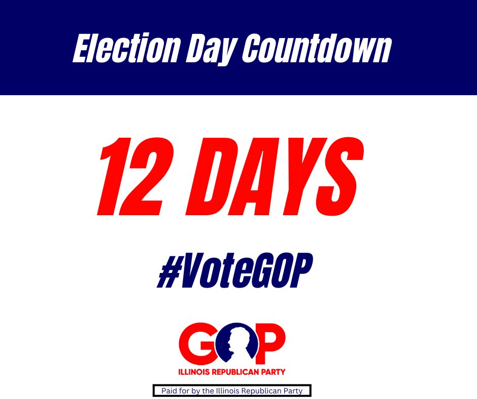 ILGOP's tweet photo. Public Safety is on the ballot this election. Vote for safer communities #SeeRedVoteRed https://t.co/n1bZ8lHpgC