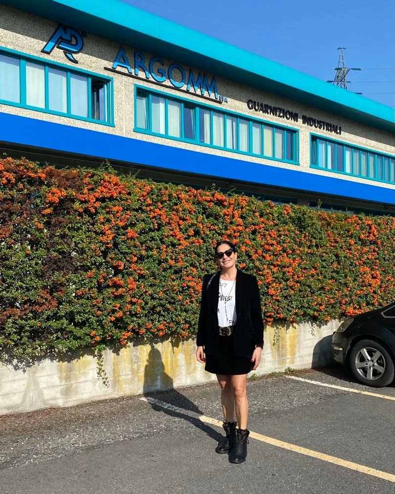LaraMagoni's tweet photo. 📌 IL TERRITORIO E LE SUE ECCELLENZE!
Il mio tour, accompagnato dall'Assessore al Turismo di #Villongo Marcella Brignoli ha inizio da #Argomm, punto di riferimento internazionale nella realizzazione di bicomponenti e componenti tecnici in elastomero 🏭 https://t.co/k05Q1GfYBU
